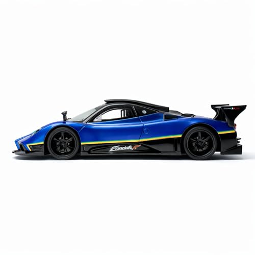 Image of Wizplex RMZ Hobby Pagani Zonda R Die-Cast Car 1:32 Scale Model Hypercar Pull Back Toy Vehicle for Boys and Collectors