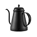 LiDianFuu Ollas de Acero Inoxidable de 1000 ml de teflón de café de Alta Capacidad de teflón Fina Boca del surtidor Tetera jarro de Agua Delicada Mano de café Hervidor