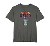 First Phone Tech Evolution Retro Vibes Old Nokia Phone  Vibes de technologie vintage T-Shirt