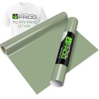 💡HIGH QUALITY: Made of PU material, soft and tough, can stretch with fabric without deformation. Heat transfer vinyl is specially designed to withstand multiple washes without flaking, cracking or fading. It retains color and vibrancy even after long...