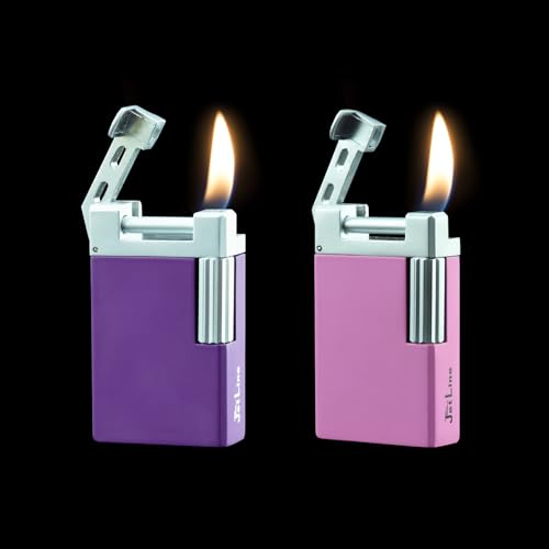 Jetline Opal (Pack 2) Encendedores Soft Flame Color Rosa y Morado miniatura 3