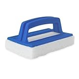 Stabiler Griff well2wellness® Pool Reinigungspad/Handpad mit Griff