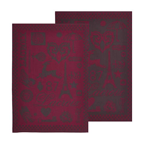 Christian Lacroix Set de 2 torchons 50 x 70 (Couture)