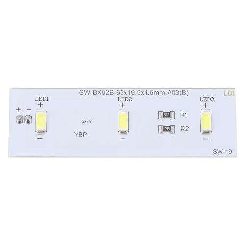 The Lord of the Tools - Tira luminosa LED para frigorífico SW-BX02B compatible con Hoover compatible con Candy compatible con Electrolux Refrigerador y Congelador 49031078