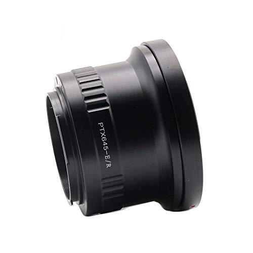 Toileum PTX 645-EOS Rマウントアダプターリング Pentax 645マウントレンズに対応 キヤノン EOS RFマウントカメラボディーに対応 EOS R52 R62 R8 R100 R50 R7 R10 R3 R5 RPカメラ用アダプタ