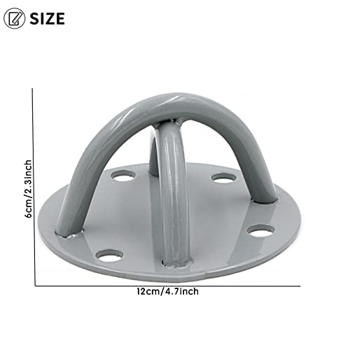 LAPONO-Ceiling-Anchor-4-Holes-Fitness-Suspension-Hook-Hammock-X-Mount-Bracket-Yoga-Swing-Wall-Mount-for-Battle-Rope-Gym-Straps-Gymnastic-Rings-Resistance-Band-Aerial-Bungee