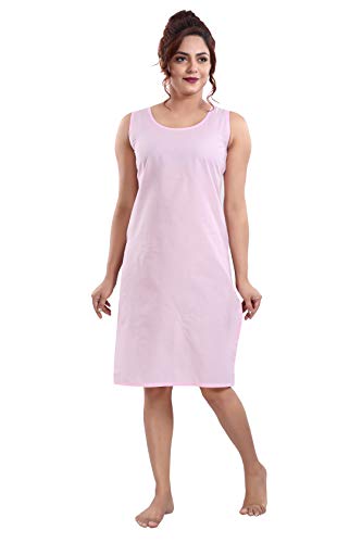 Image of Cotton Rich Camisole Slip for Women | Long Kurti Slip /Suit Slip /Camisole Slip Knee Length Inner(Long Inner)