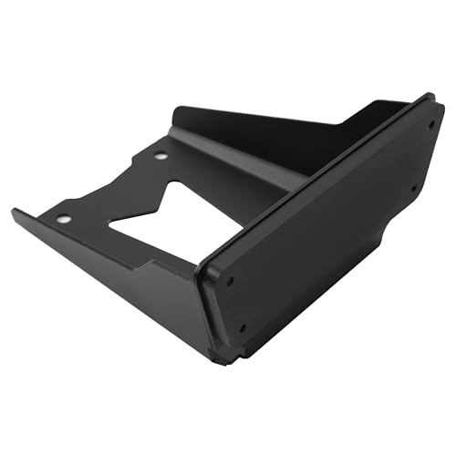 Kuafu BL2393 Universal Motor Bracket Compatible With Kayaks Boat Transom Trolling Motor Mount Steel Powder Coated Black thumb #8
