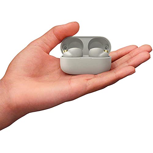 Image of Sony WF-1000XM4 Industry Leading Noise Canceling Truly Wireless Earbud Headphones with Alexa Built-in, Silver