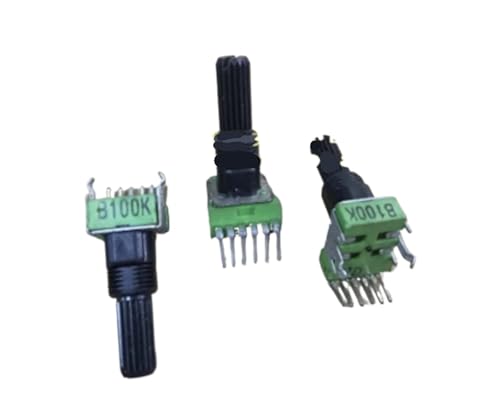 Potentiomètre RK12 B100K avec axe de 23 mm pour composants électroniques