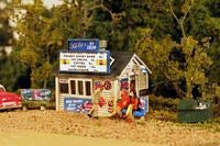 Monroe Models N Scale BELLES ICE CREAM STAND EZ Assembly Item 9209