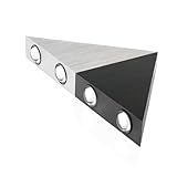 HOMSFOU 265V Aplique de Pared de Inoxidable de Pared Pasillos y Interiores Instalación