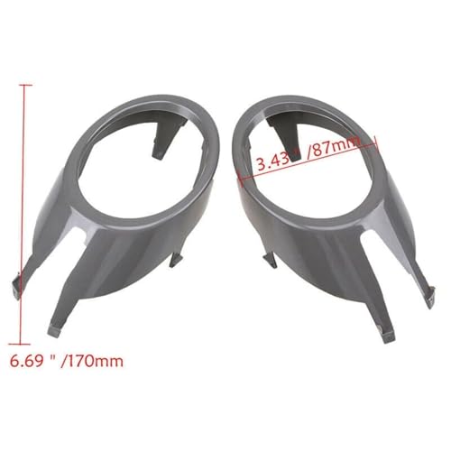 Cubierta de luz antiniebla para A4 Avant: repara el parachoques lateral dañado 3