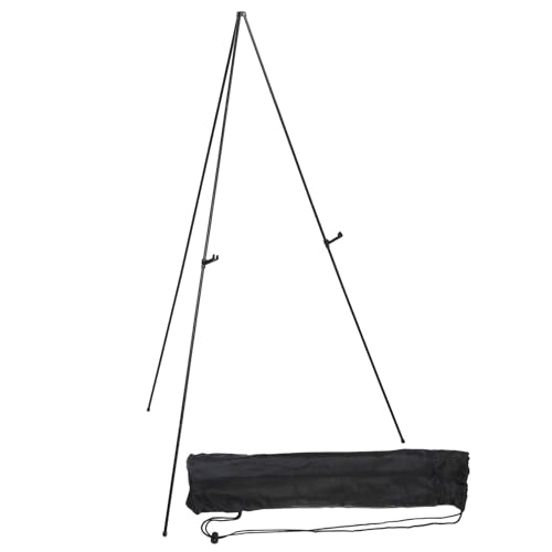 PATIKIL 63inch Easel Stand for Painting Art Easel Stand Folding Large Portable Easel Low to Ground Tripod Aluminum for Signs Poster Display Art Decor Picture Photo Wedding