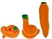 Stretchy Carrot Sensory Toys Easter Basket Toys (1 Unit) Stress Relief Toys | Fidget Toy for Kids Boys Girls and Adults. ADD, Autism Toys & Party Favors Squishy. 3342-1p