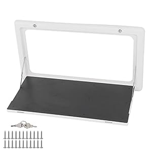 Auto RV Externe Klaptafel, 90° Dubbel Slot Aan De Zijkant Hangend Gevouwen Tafel met LED Licht, Makkelijk Te Installeren…