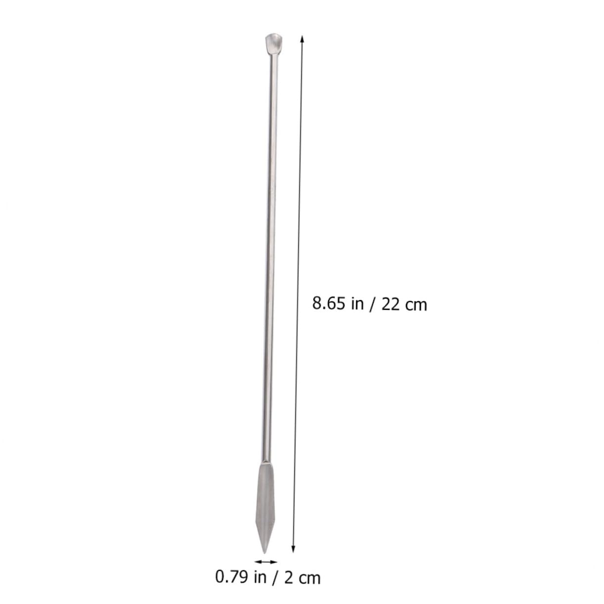 3pcs Stainless Steel Laboratory Medicine Spoons for Precise Sampling Micro Laboratory Scoops for Home Classroom and Research Use