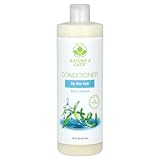 MILD BY NATURE (Nature's Gate, Biotin & Bamboo Conditioner for Thin Hair, 16 fl oz (473 ml)