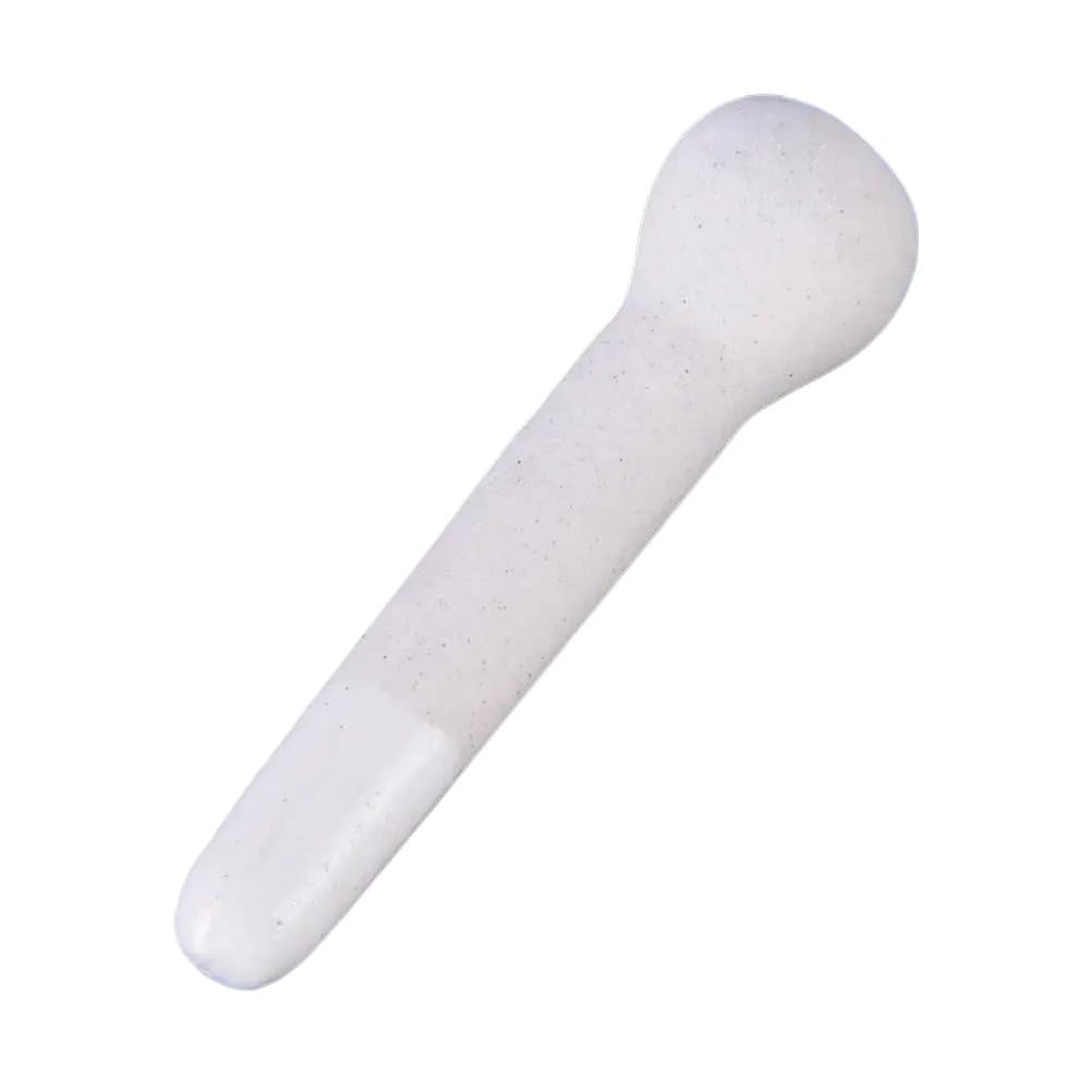 Mortero de Porcelana de 6 ml, Color Blanco Pulido