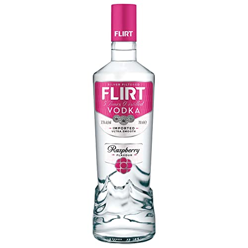 Flirtraspberry Flavoured Vodka 70Cl, Ideal For Cocktails And Mixed Drinks, 37.5 Percent Abv