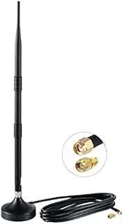 8dBi Indoor 868MHZ Magnet Base Long-Range Cellular LoRa Gateway Antenna Aerial With 3M/10FT Cable for Helium Hotspot RAK Nebra Bobcat EasyLinkIn Syncrob Hotspot HNT Miner Mining