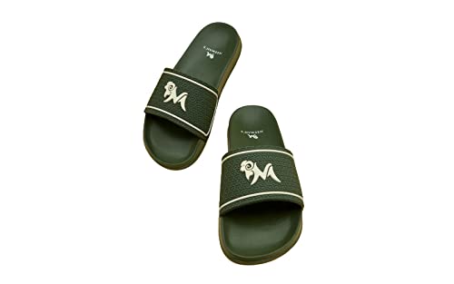 Image of Neeman's Signature Slides for Men | Open Toe Indoor & Outdoor Slippers for Boys