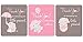 Digitaldoodlebug Gray Elephant Lip Balm Labels Baby Shower Favors Set of 45 (Light Pink)