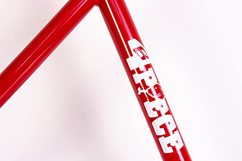Eastern Bikes 100% Chromoly & Heat Treated, Lightweight 4-Pc BMX Handlebars (Gloss Red, 9"), Matte Black - Image 2
