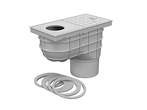 MCH | 325 B | Scarico per grondaie | Diametro di scarico: DN 125 | grigio