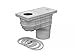 Produktbild MCH| 325 B| Regenrohrablauf Dachrinnenablauf| Ablaufdurchmesser: DN 125| grau