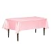 LinenTablecloth 60 x 102-Inch Rectangular Satin Tablecloth Pink