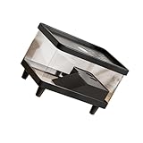 Tsophreniq Hygienische Chelo Container Plattform mit abnehmbarem Durchlassbehälter und Niemals giftiger Außenseite für die Sicherheit der Tiere Kletterplattform Snake Dragon Chelonia Habitat