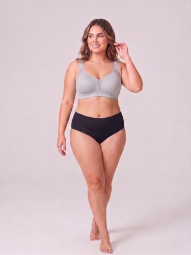 Image of Women's Full Coverage Lightly Padded Bra | Mesh Panel Everyday Comfort Bra | Broad Support Straps | Breathable Soft Fabric Adjustable Straps