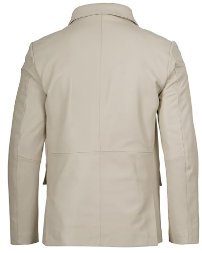 Decrum Real Leather Blazer for Men - Lambskin Coat Style Casual Mens Blazer Jacket4