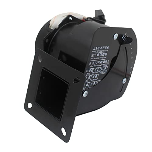 oomvarmer Ofengebläse 220v backofen lüfter zentrifugalventilator radialgebläse gebläsemotor zentrifugallüfter kessellüfter druckgebläse schwarz