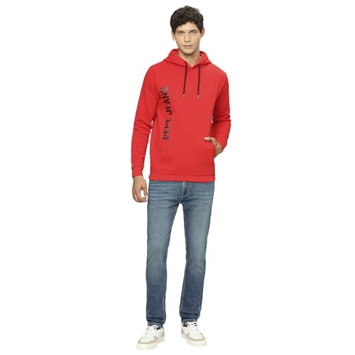 Image of Pepe Jeans Men's Cotton Hooded Neck Sweatshirt
