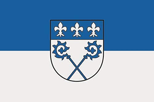 Drapeau de Dintesheim 150 x 250 cm U24 grand format pour mât extérieur