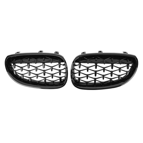 Calandre rein en diamant noir pour pare-chocs avant de BMW E60 E61
