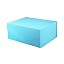 9x6.5x3.8 Inch-Blue-Pack of 1