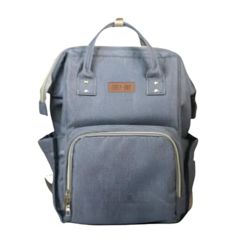 Mochila Bolsa Maternidade Mamãe Bebê Impermeável Porta Mamadeira Fralda Creche Escola