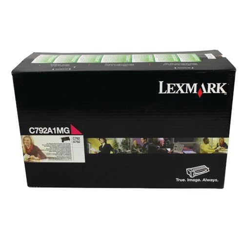 Cartouche magenta Lexmark C792A1MG originale Return Program capacité 6000 pages pour X792