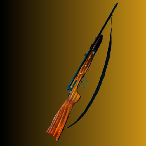 Image of VudRtyst Wooden Decoration Gun, 48 Inch,for showpiece