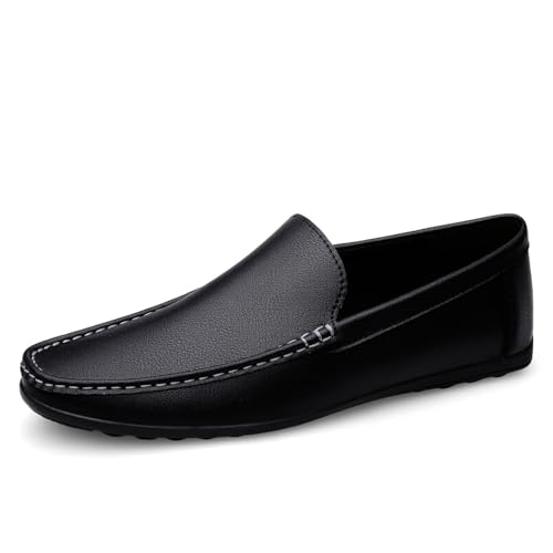 Mocasines de piel sintética con diseño ligero y confortable para la rutina diaria