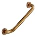 Manija de Seguridad de La Bañera Latón Dorado, Antique Bathtub Handrail Toallero Baño Accessories para Ancianos Niños Mujeres Embarazadas,40cm