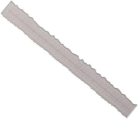 Amazon Die Ruler CHICIRIS Paper Tearing Ruler, Carbon Steel Metal Irregular Edges Ruler ...