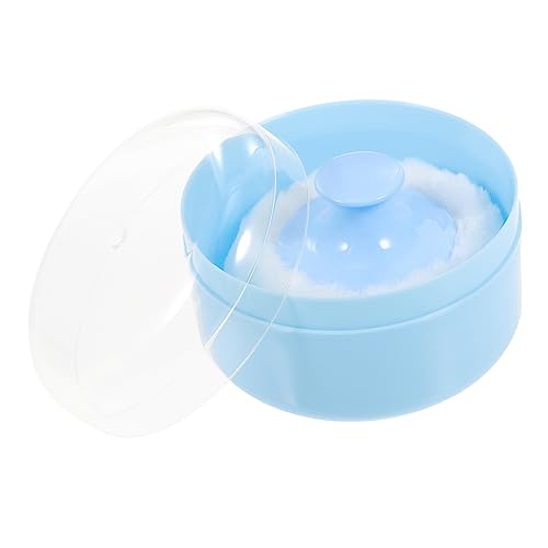 Beaupretty De Polvo Corporal Recipiente Kit De Para Talco Con Aplicador Esponjoso Para Bebés