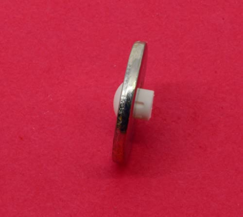 Image of White Nylon Push in Locking Hole Plug - Fits Panel Hole Diam 3 /16 inch, Head Diam 1 /4 inch, Fits Panel Thickness .016 inch-.062 inch, Surface Finish Matte-Textured