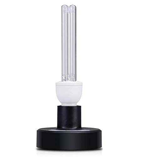 Preisvergleich Produktbild Keine Ozon-Uv-Lampe, Sterilisation Antibakterielle Rate 99% Tragbares Desinfektionsmittel Desinfektionslicht Uv-Keimtötende Lampe, Mit Sockel