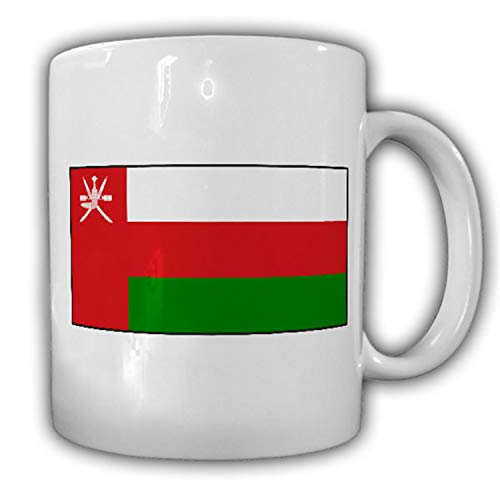 Sultanat Oman drapeau Uman Mug Tasse # 13840