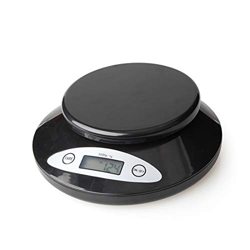 Electronic Multifunctional Weighing Scale,Digital Scale LCD Balance Kitchen Scales Parcel Food Weights for with Bowl Accurate Measurement (One Color)